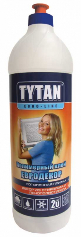 картинка TYTAN Euro-line Клей полимерный Евродекор 500 мл (16шт/уп) от магазина Элемент
