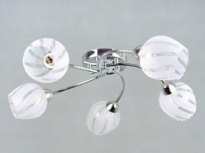 Светильник потолочный (рожковый) на пять светоточек GLX-8762-5-3WH
