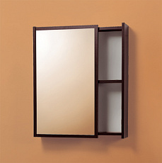 Шкаф зеркальный Акваль Карина 60 см., левый