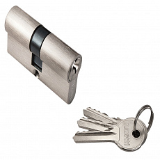 Цилиндр ключевой Rucetti R60c sn ключ/ключ (никель)