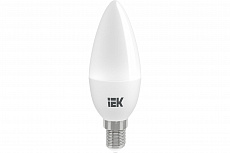 Лампа LED C35 свеча 5Вт 230В 3000К E14 IEK