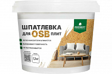 Шпатлевка для плит OSB  PROSEPT 1,3кг (12шт/уп)