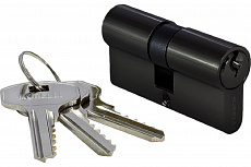 Цилиндр ключевой MORELLI ключ/ключ (60 мм) 60C BL (черный)