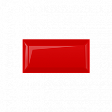 Плитка для стен Metrotile красный 100*200 (44шт 0,88м2/уп), Голден Тайл